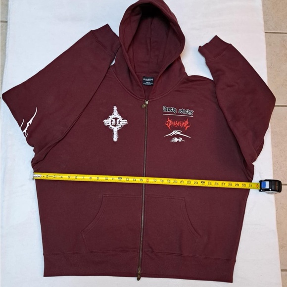 DEATH NOTE x CIVIL REGIME Full Zipper Hoodie- Adult Size 3XL - Picture 7 of 12